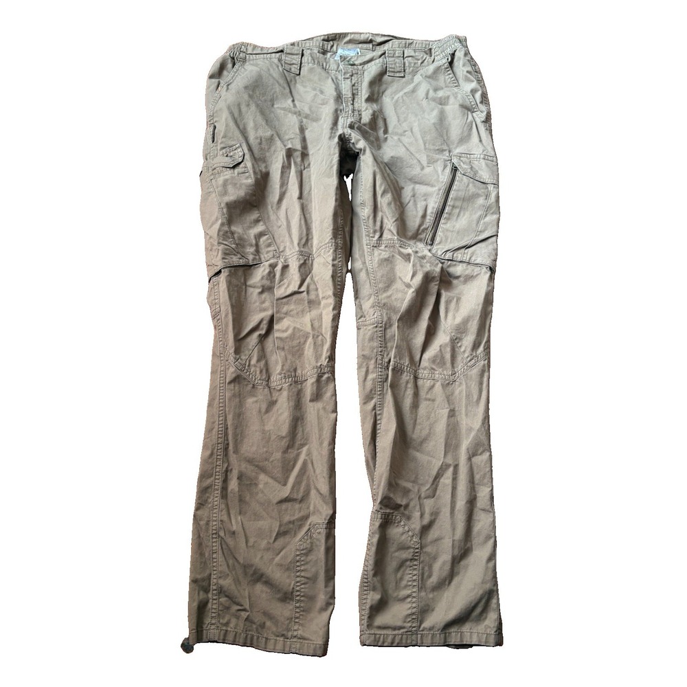 DECATHLON Quechua Men's Tan Cargo Hiking Outdoor Pants - Size 41 XXL